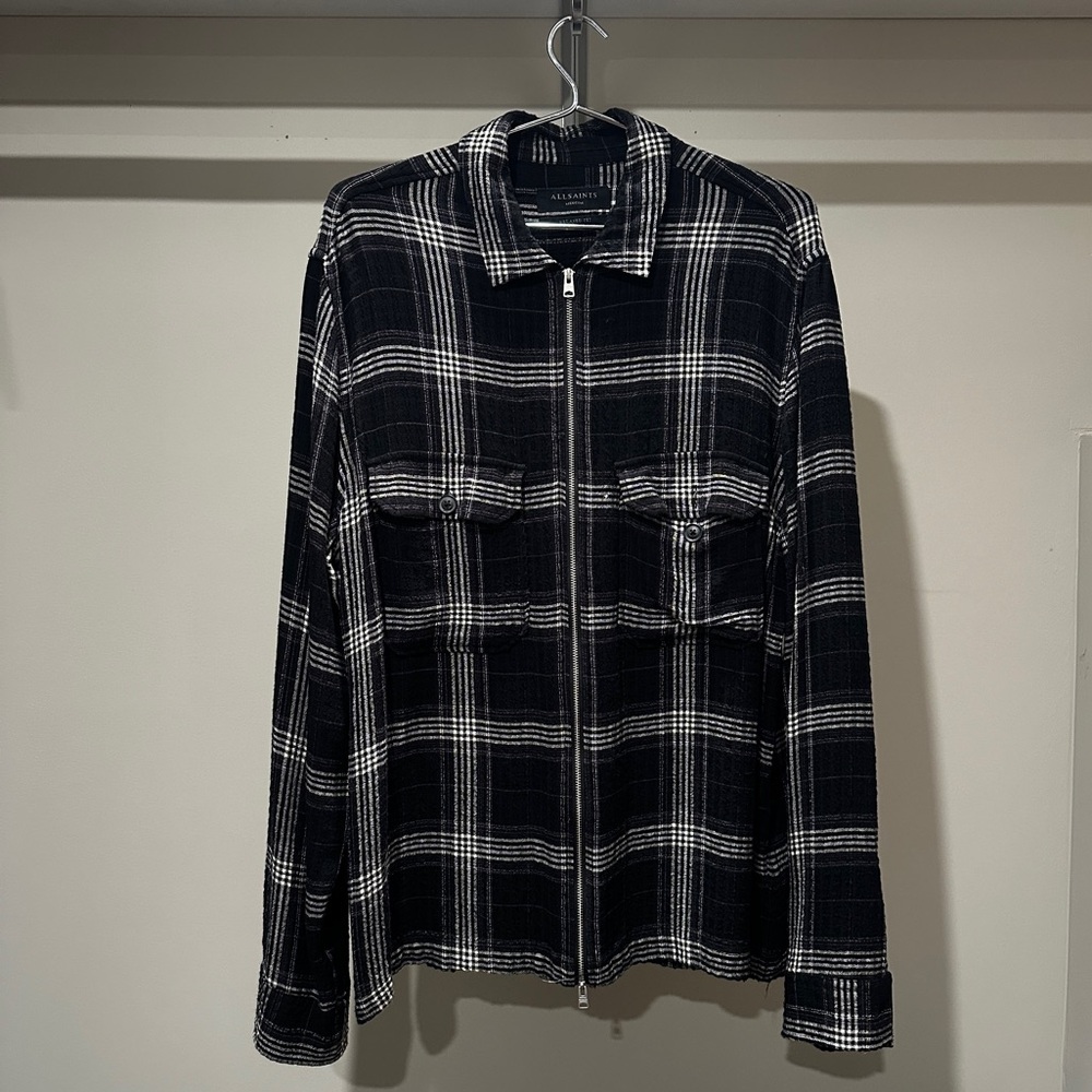 All Saints Imber Checked Flannel